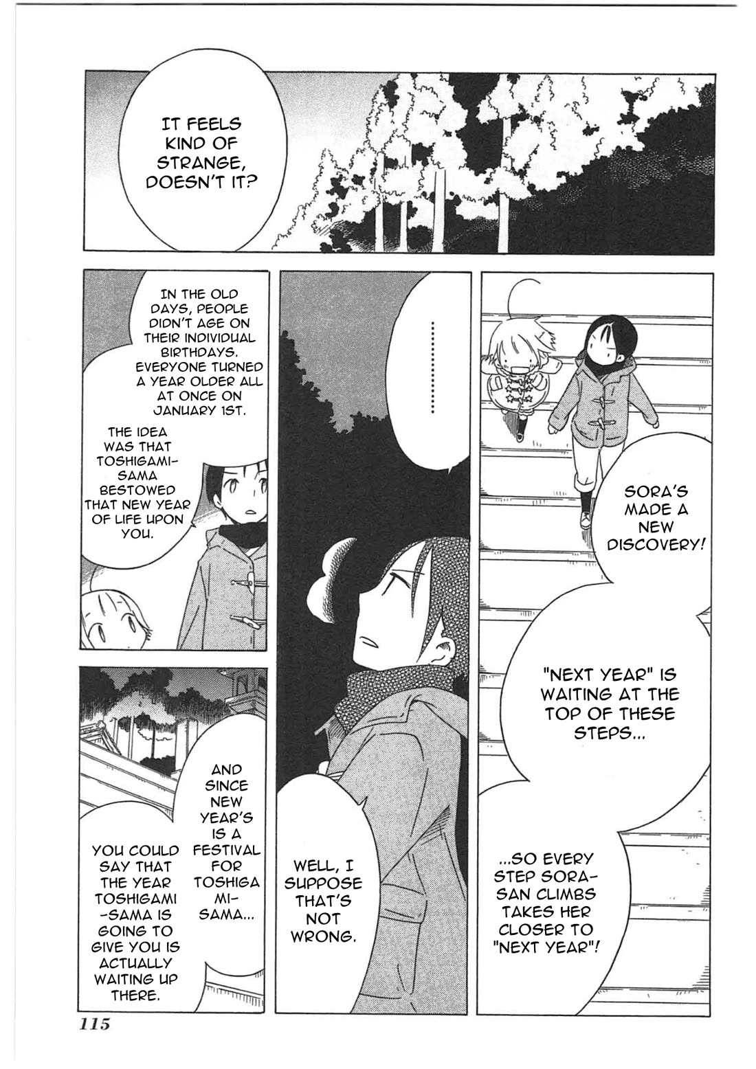 Sumikko no Sora-san Chapter 26 page 15 - Chapter 26: Toshikoshi