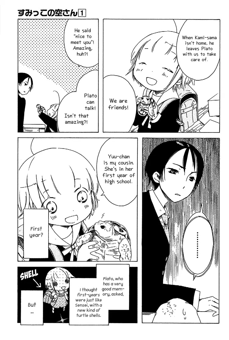 Sumikko no Sora-san Chapter 3 page 9 - Chapter 3: Friend
