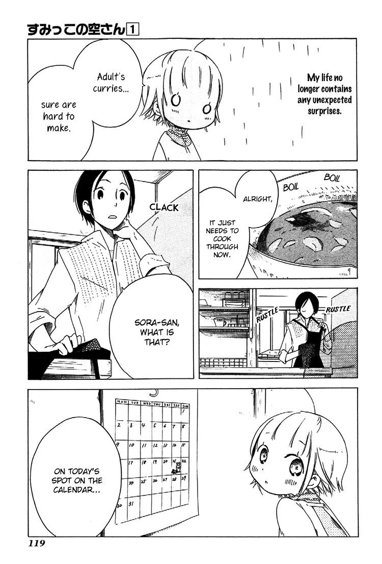 Sumikko no Sora-san Chapter 5 page 17 - Chapter 5: Meal