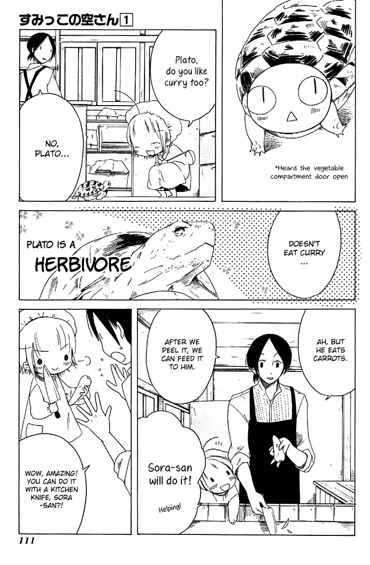 Sumikko no Sora-san Chapter 5 page 9 - Chapter 5: Meal