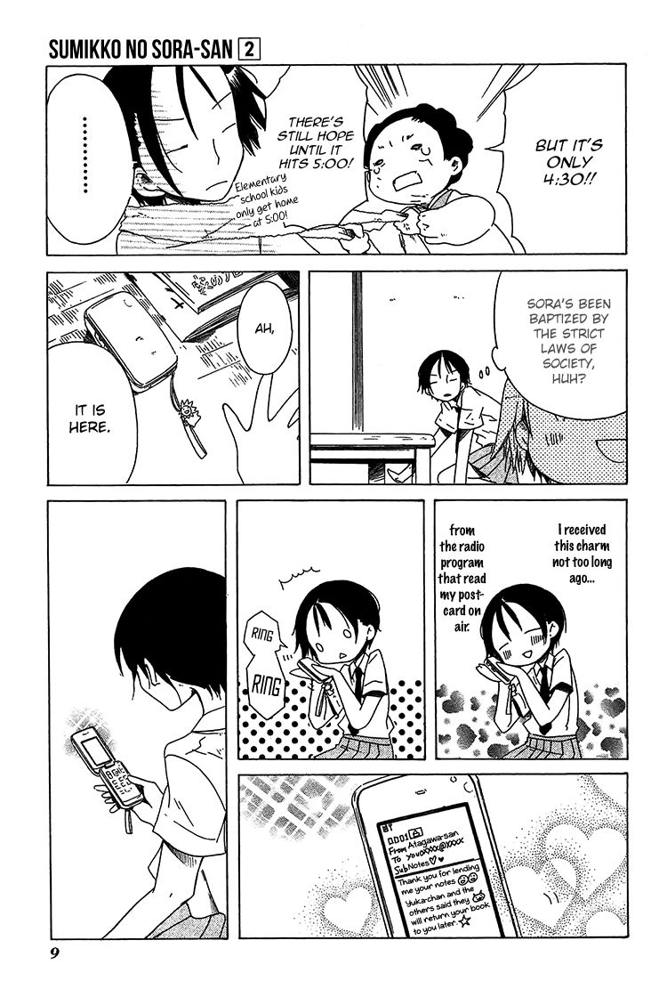 Sumikko no Sora-san Chapter 8 page 13 - Chapter 8 : Hope