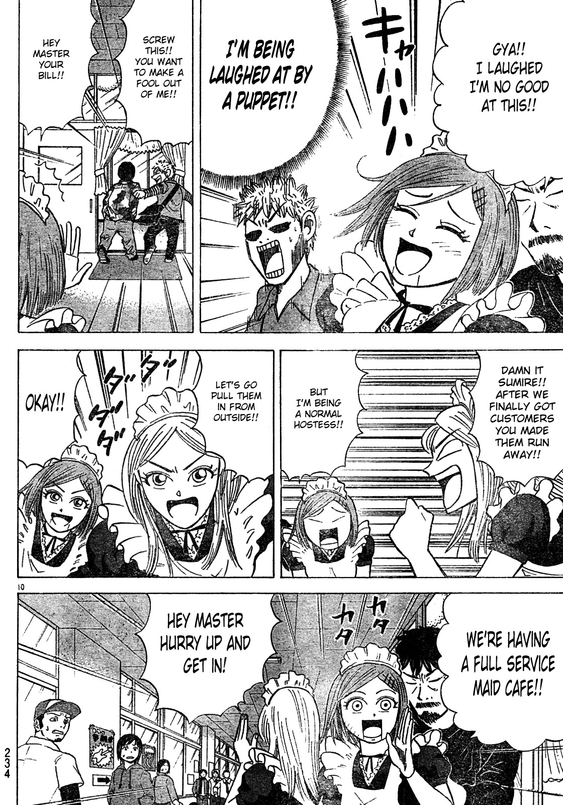 Sumire 16 Sai!! Chapter 23 page 10 - Chapter 23: Welcome to the Maid Cafe!!