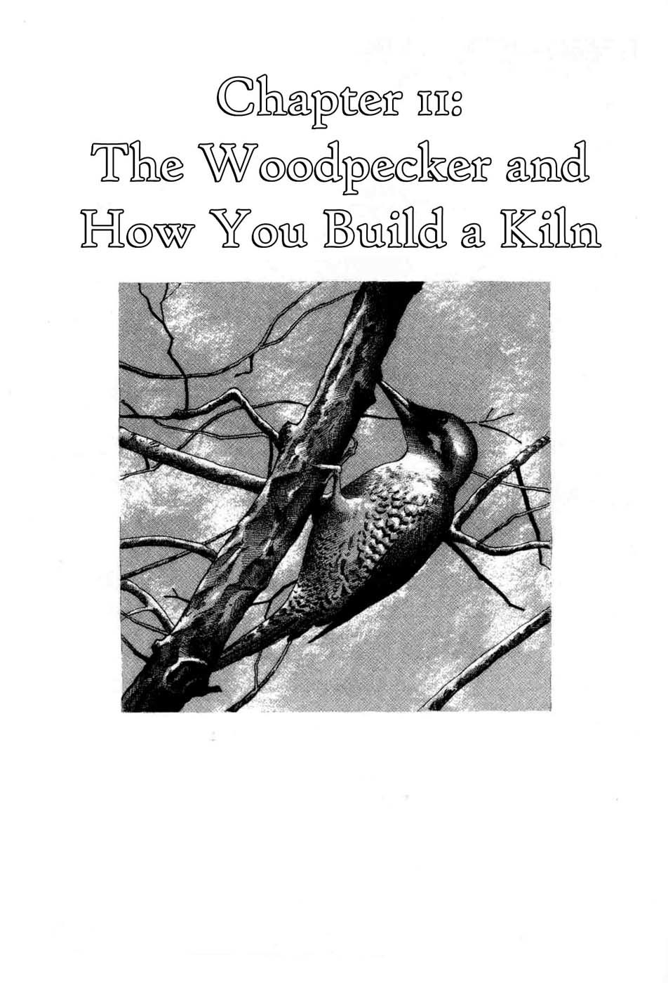 Sumiyaki Monogatari Chapter 11 page 1 - Chapter 11: The Woodpecker and How You Build a Kiln [END]