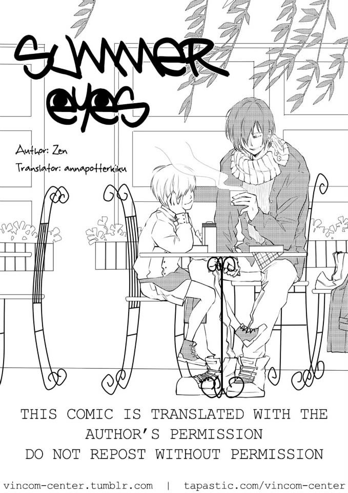 Summer Eyes Chapter 1 page 1 - Chapter 1