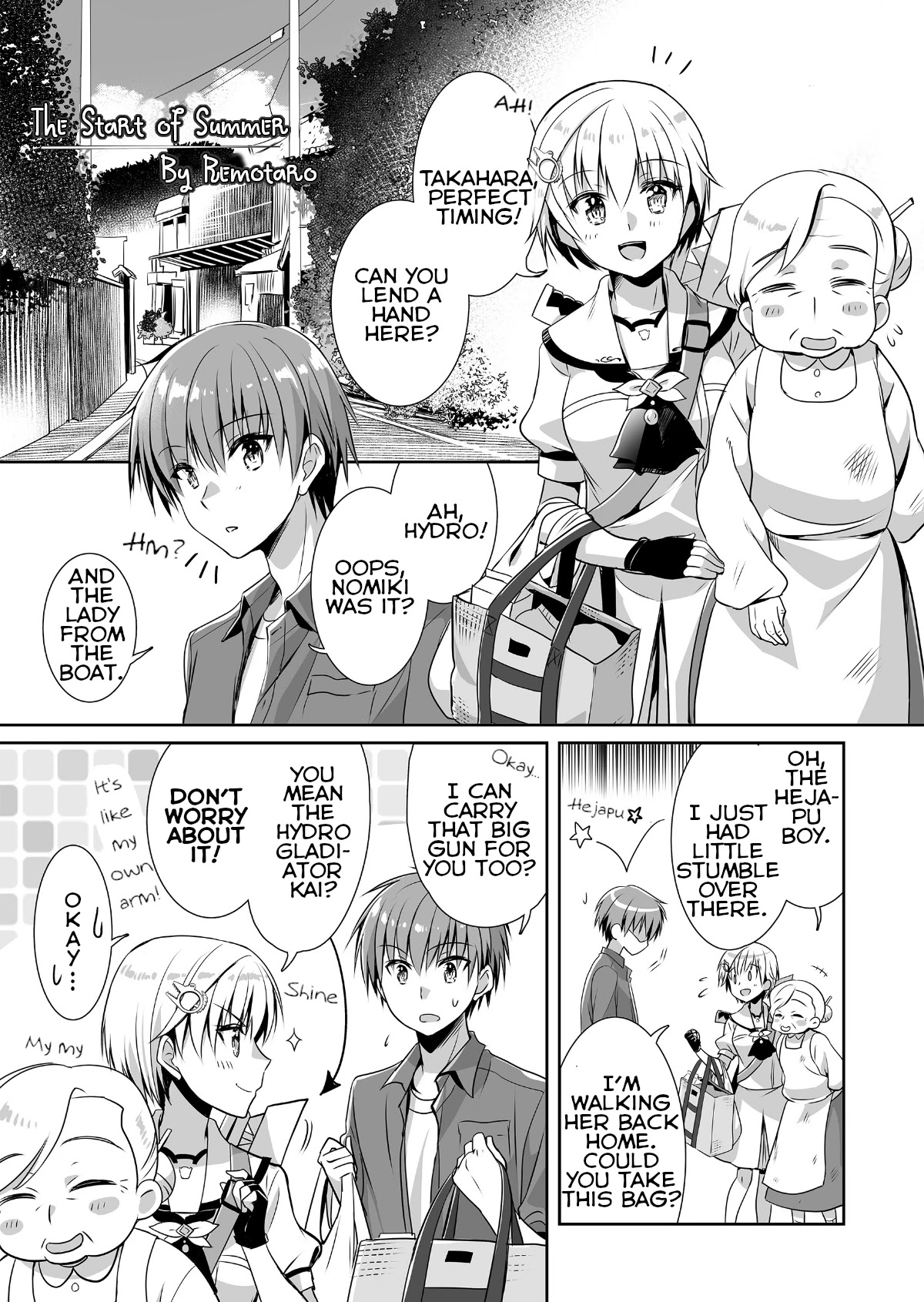 Summer Pockets Reflection Blue Support Manga Chapter 2 page 2 - Chapter 2