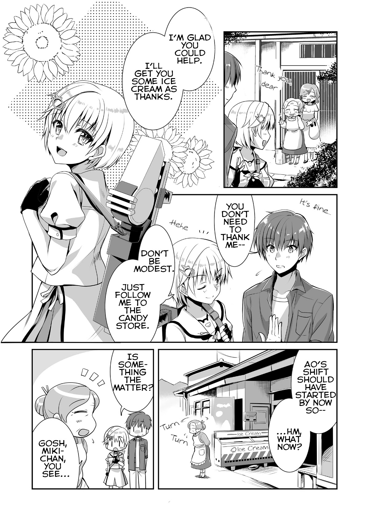 Summer Pockets Reflection Blue Support Manga Chapter 2 page 3 - Chapter 2