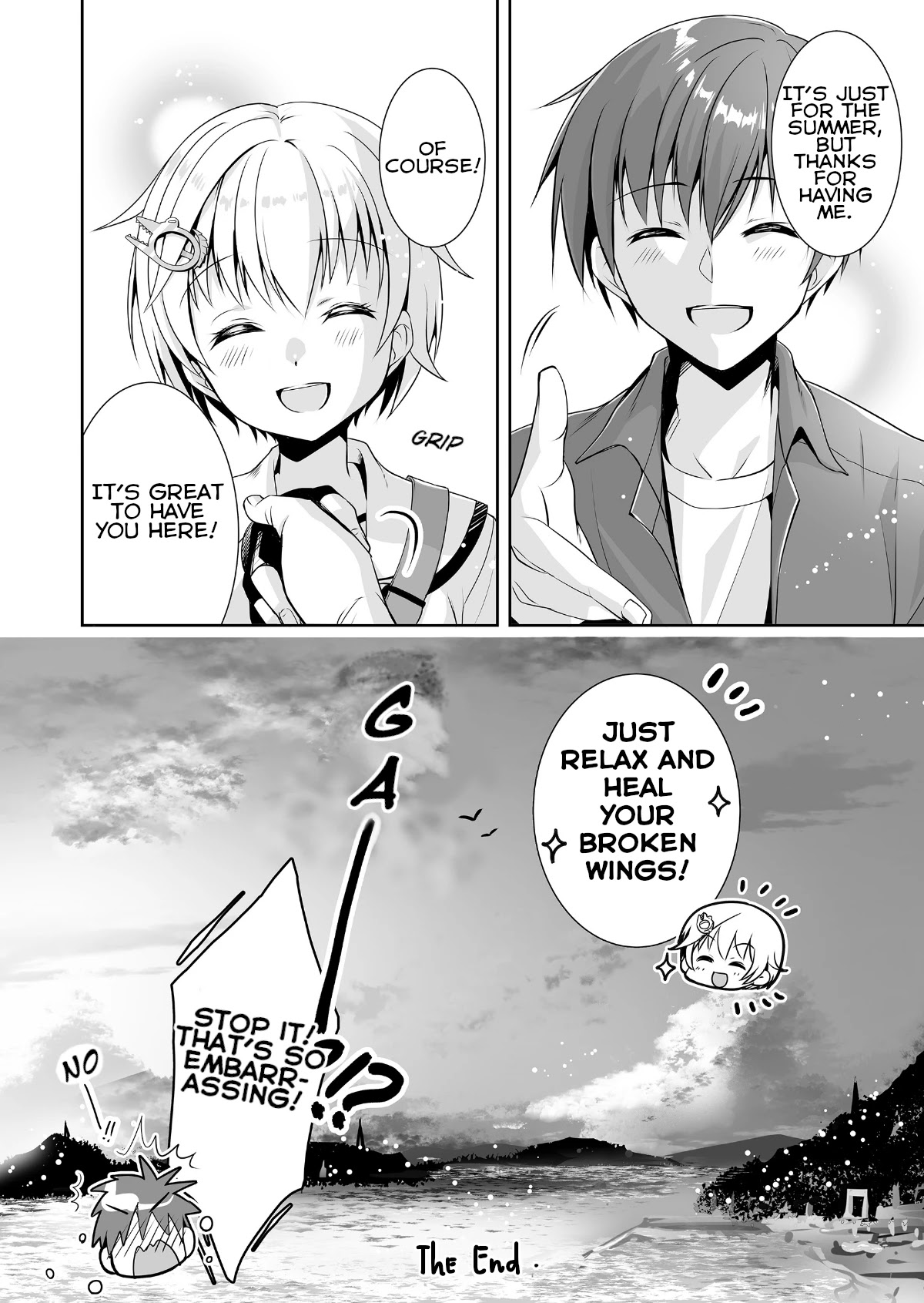 Summer Pockets Reflection Blue Support Manga Chapter 2 page 9 - Chapter 2