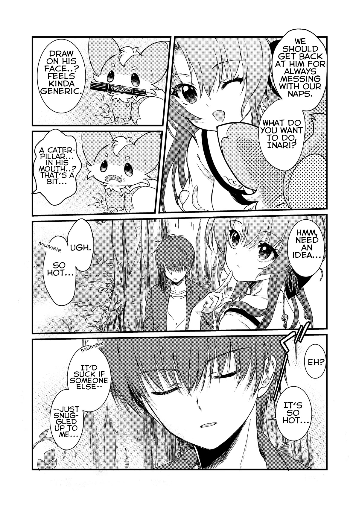 Summer Pockets Reflection Blue Support Manga Chapter 3 page 4 - Chapter 3: Ao chapter