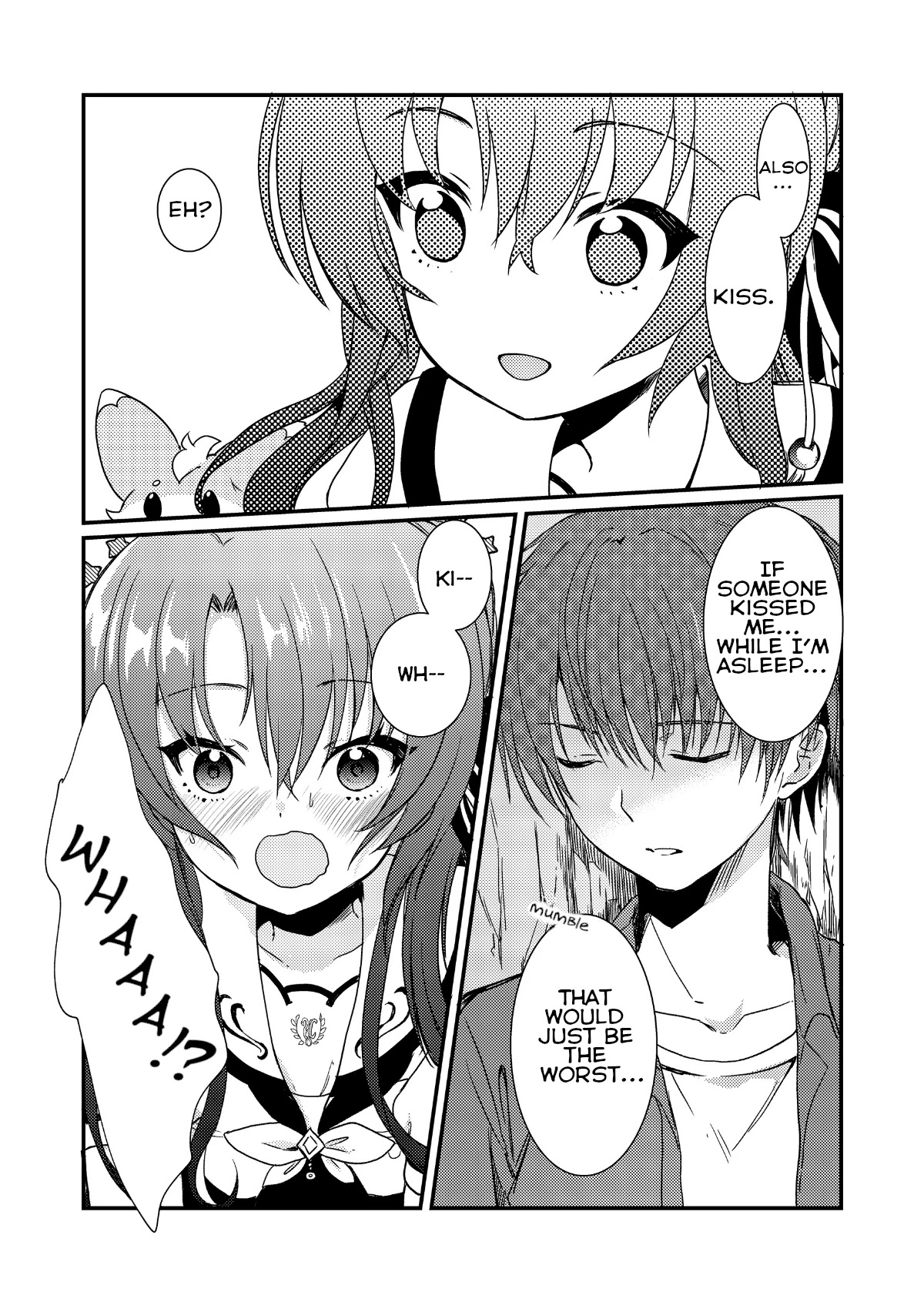 Summer Pockets Reflection Blue Support Manga Chapter 3 page 6 - Chapter 3: Ao chapter