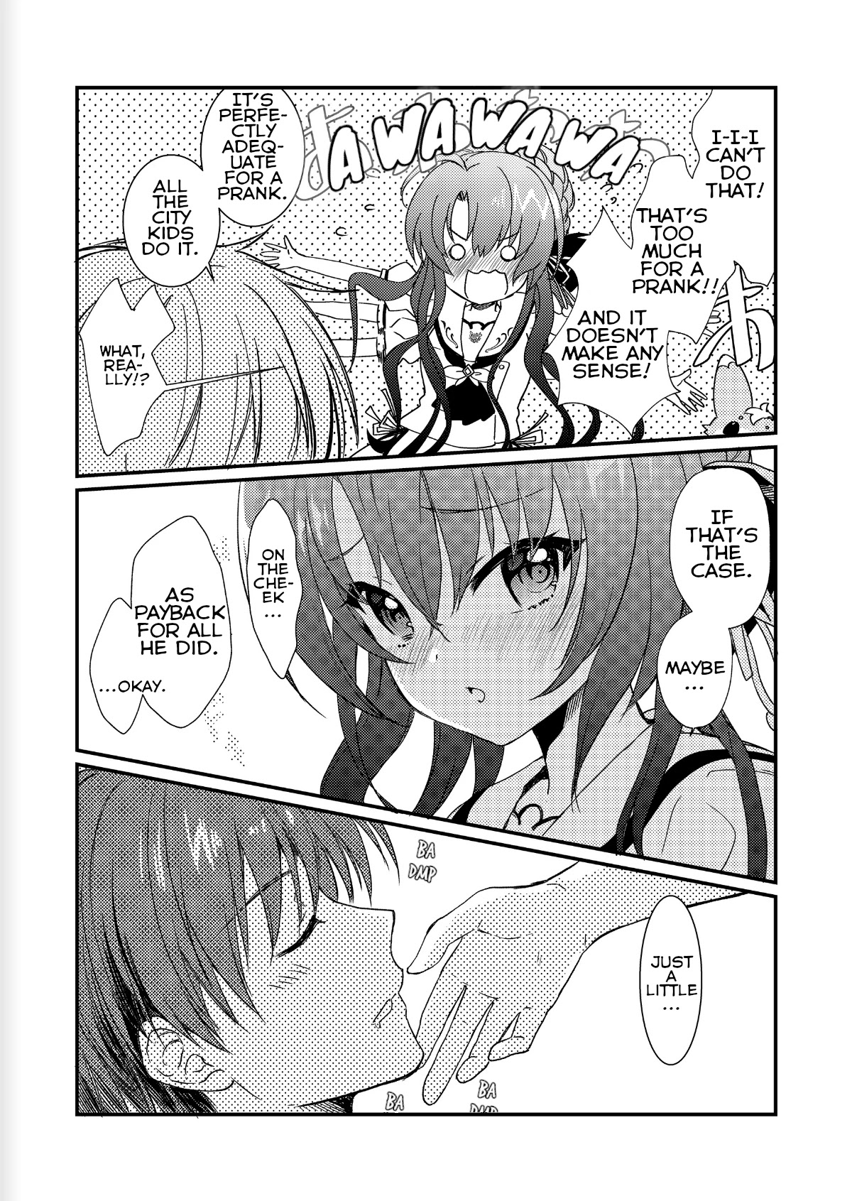 Summer Pockets Reflection Blue Support Manga Chapter 3 page 7 - Chapter 3: Ao chapter