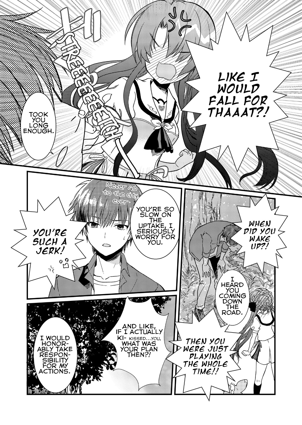 Summer Pockets Reflection Blue Support Manga Chapter 3 page 8 - Chapter 3: Ao chapter