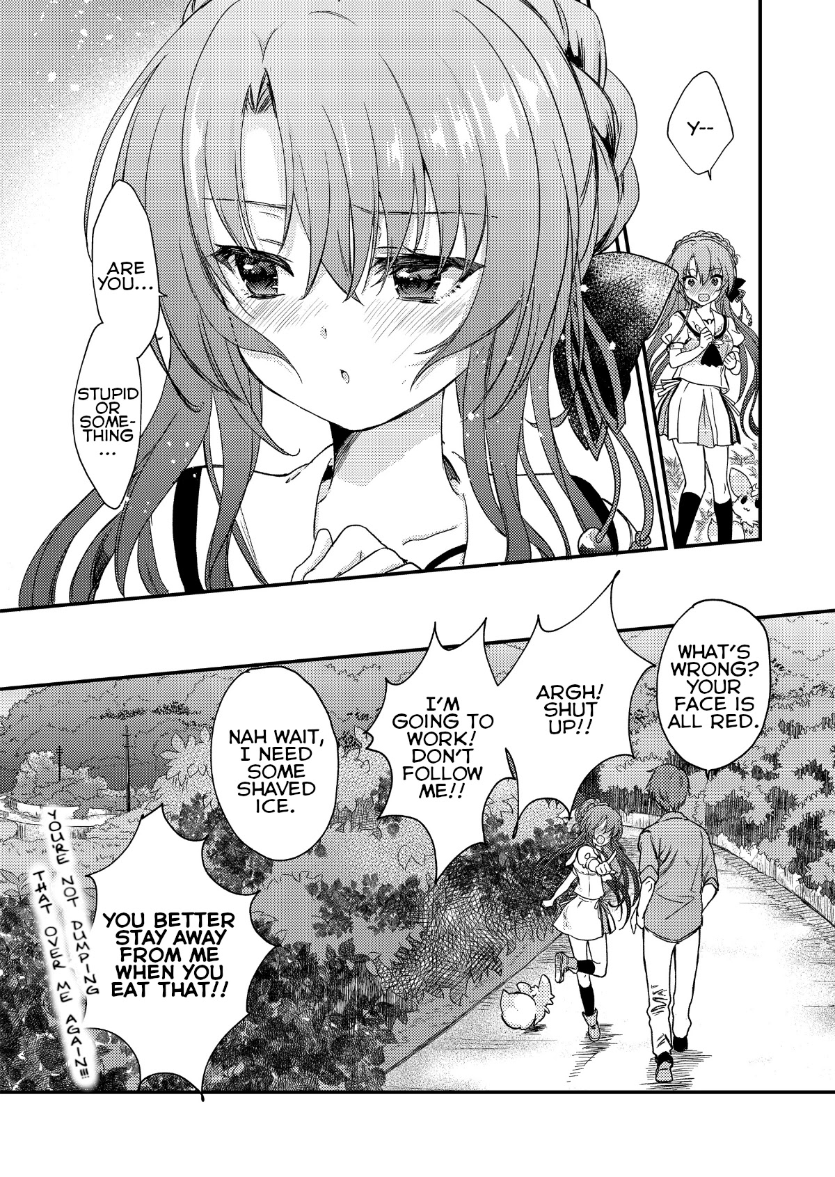 Summer Pockets Reflection Blue Support Manga Chapter 3 page 9 - Chapter 3: Ao chapter