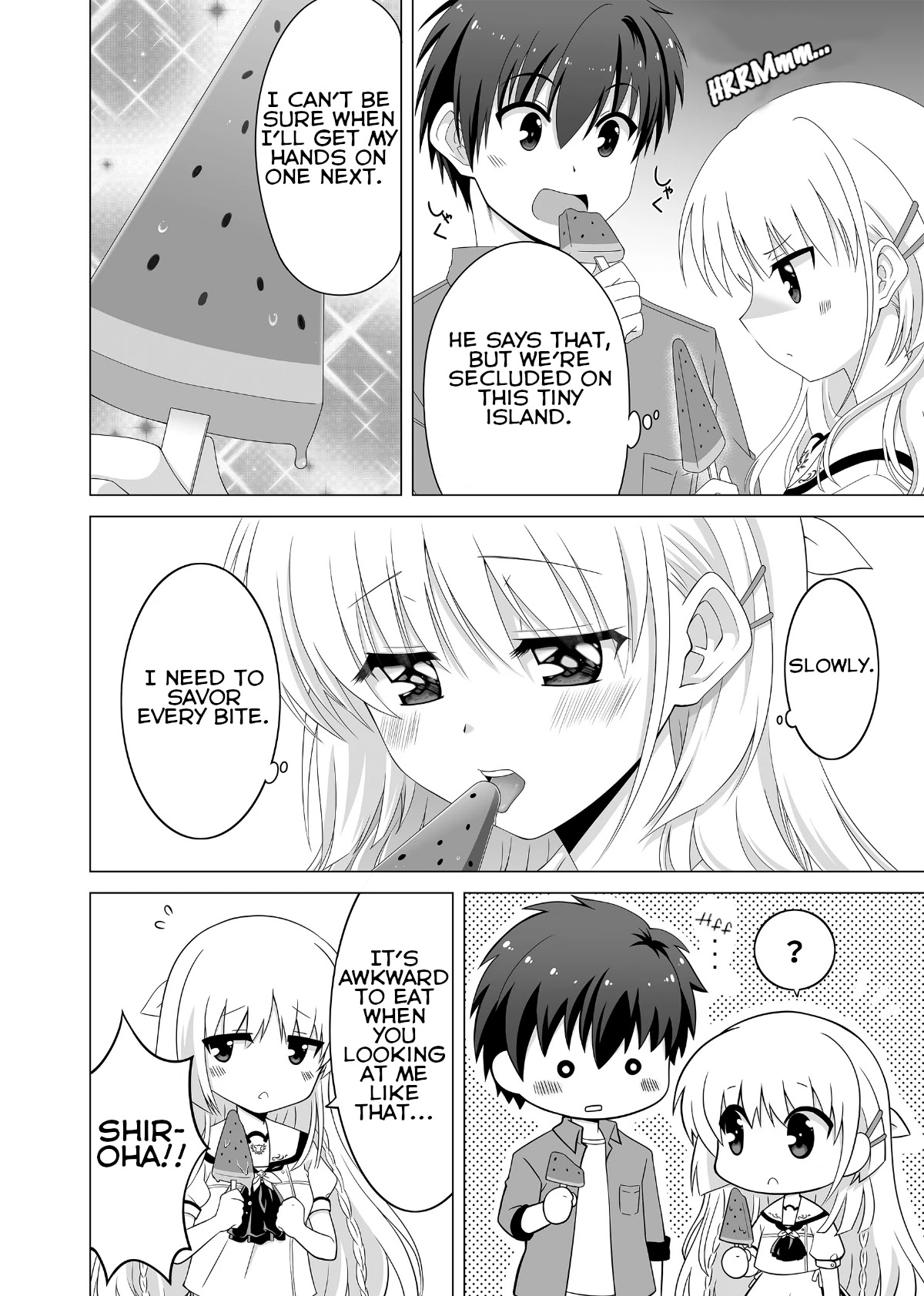 Summer Pockets Reflection Blue Support Manga Chapter 5 page 5 - Chapter 5: Shiroha chapter