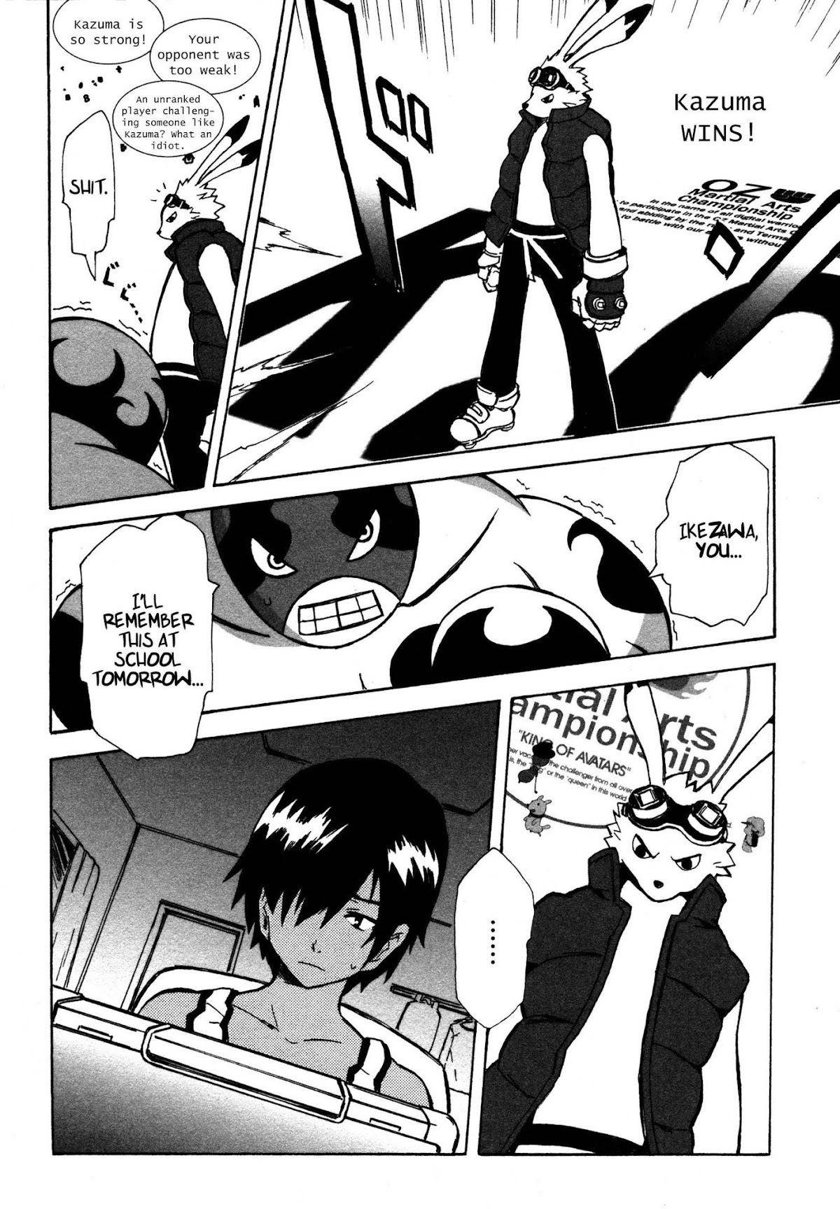 Summer Wars: King Kazuma vs Queen Ozu Chapter 1 page 15 - Chapter 1: Game King