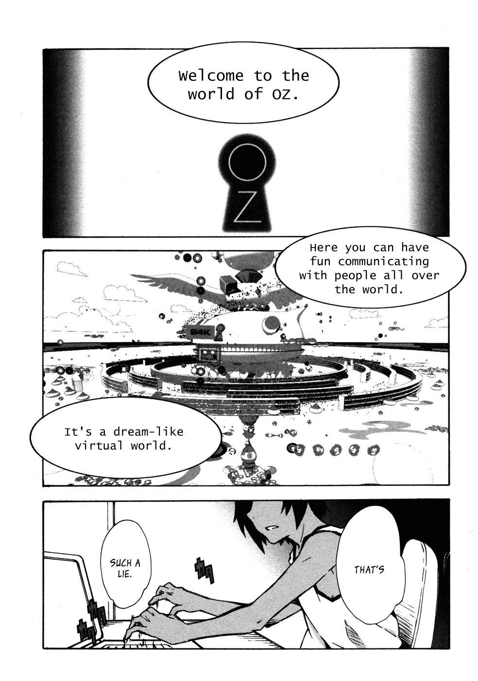 Summer Wars: King Kazuma vs Queen Ozu Chapter 1 page 6 - Chapter 1: Game King