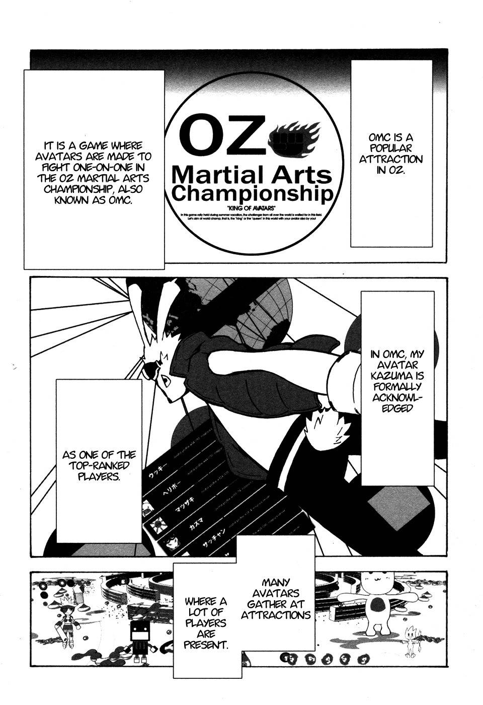 Summer Wars: King Kazuma vs Queen Ozu Chapter 1 page 9 - Chapter 1: Game King