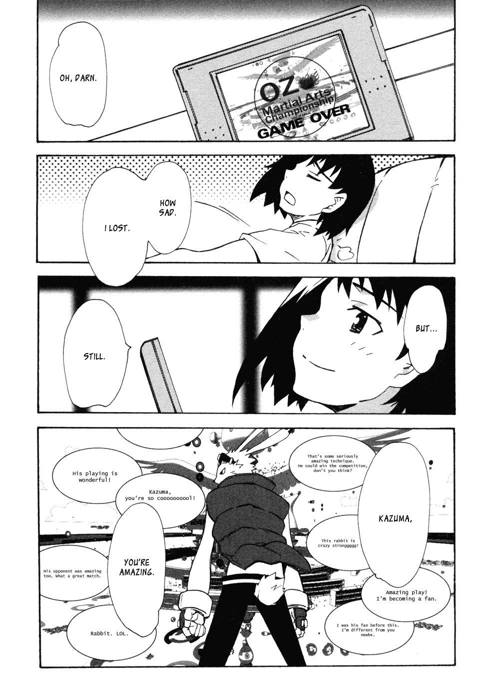 Summer Wars: King Kazuma vs Queen Ozu Chapter 3 page 15 - Chapter 3: First Attack