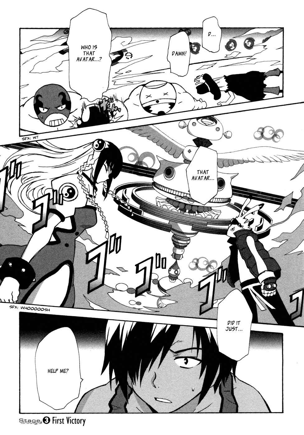 Summer Wars: King Kazuma vs Queen Ozu Chapter 3 page 3 - Chapter 3: First Attack