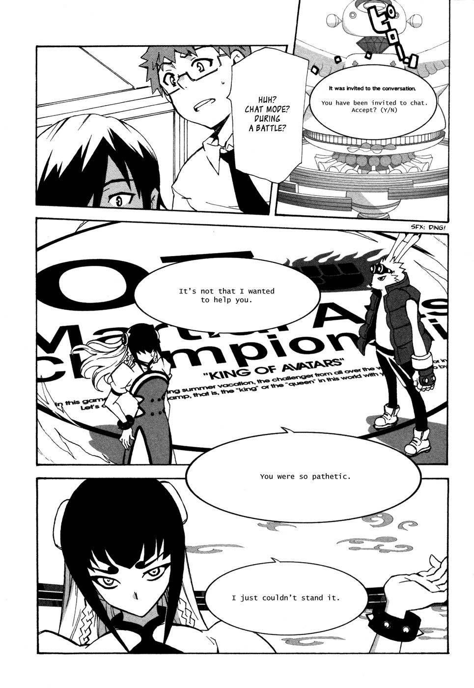 Summer Wars: King Kazuma vs Queen Ozu Chapter 3 page 5 - Chapter 3: First Attack