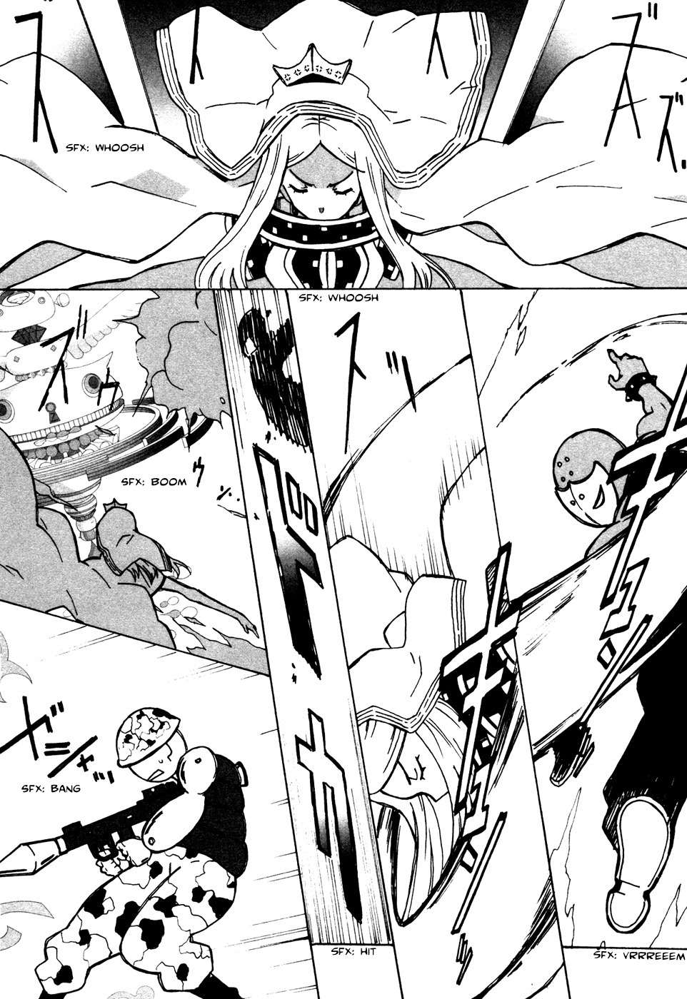 Summer Wars: King Kazuma vs Queen Ozu Chapter 7 page 14 - Chapter 7: System Crash