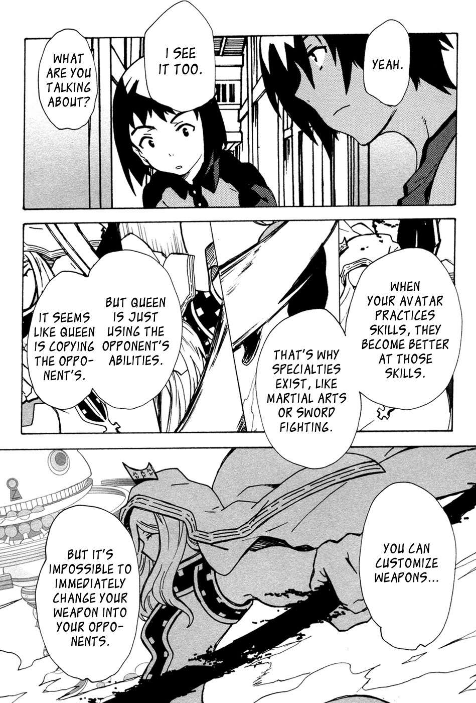 Summer Wars: King Kazuma vs Queen Ozu Chapter 7 page 16 - Chapter 7: System Crash