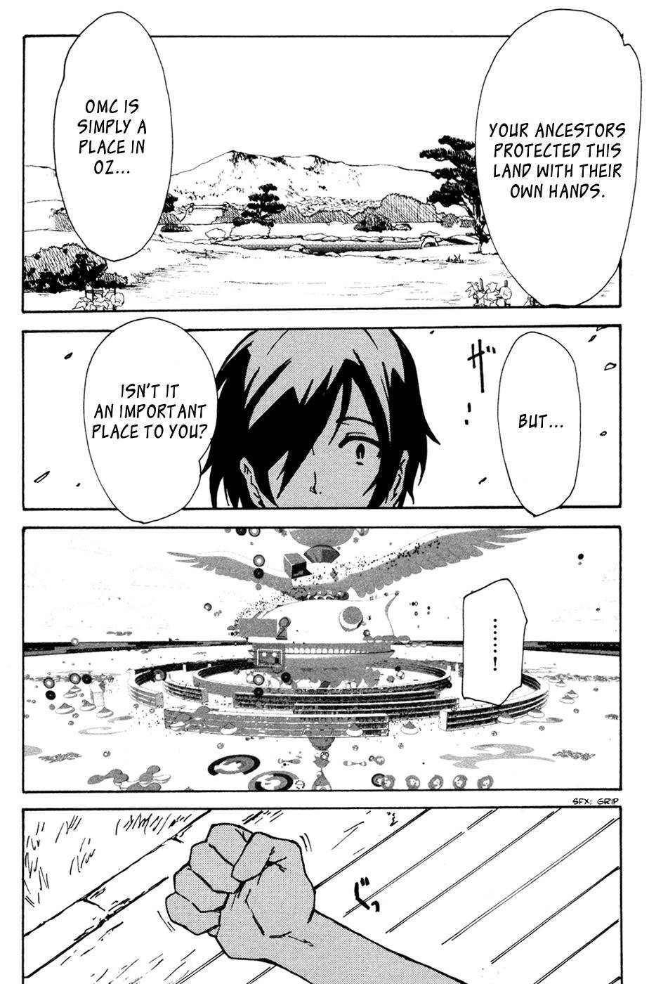 Summer Wars: King Kazuma vs Queen Ozu Chapter 9 page 21 - Chapter 9: King Kazuma