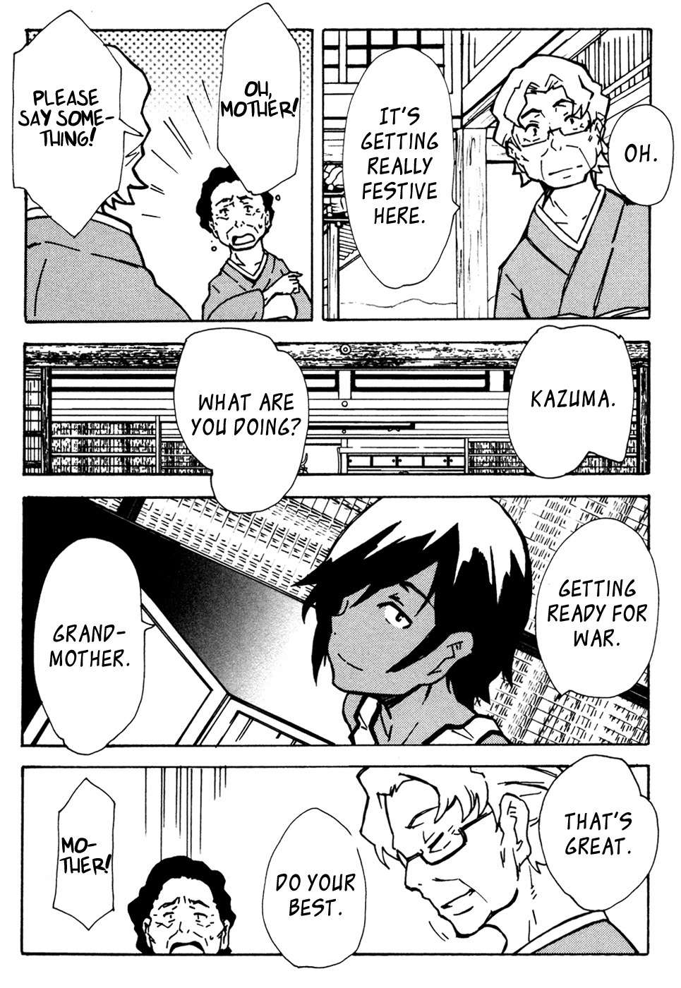 Summer Wars: King Kazuma vs Queen Ozu Chapter 9 page 26 - Chapter 9: King Kazuma