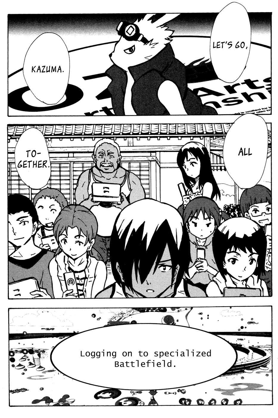 Summer Wars: King Kazuma vs Queen Ozu Chapter 9 page 31 - Chapter 9: King Kazuma
