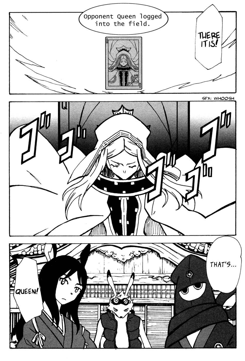Summer Wars: King Kazuma vs Queen Ozu Chapter 9 page 33 - Chapter 9: King Kazuma