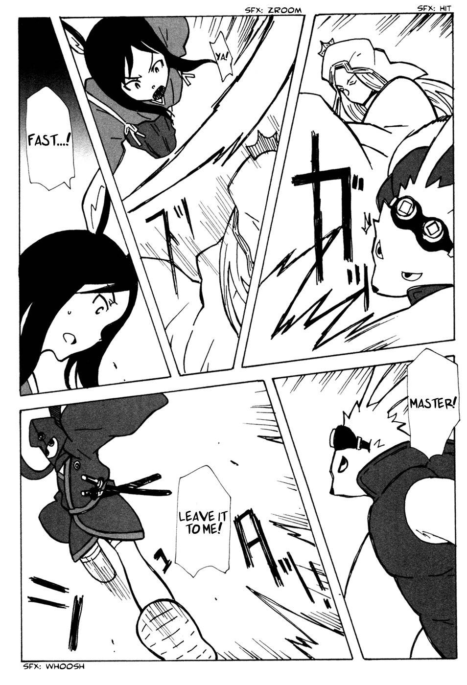 Summer Wars: King Kazuma vs Queen Ozu Chapter 9 page 35 - Chapter 9: King Kazuma