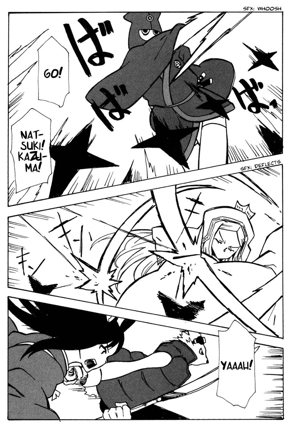 Summer Wars: King Kazuma vs Queen Ozu Chapter 9 page 36 - Chapter 9: King Kazuma