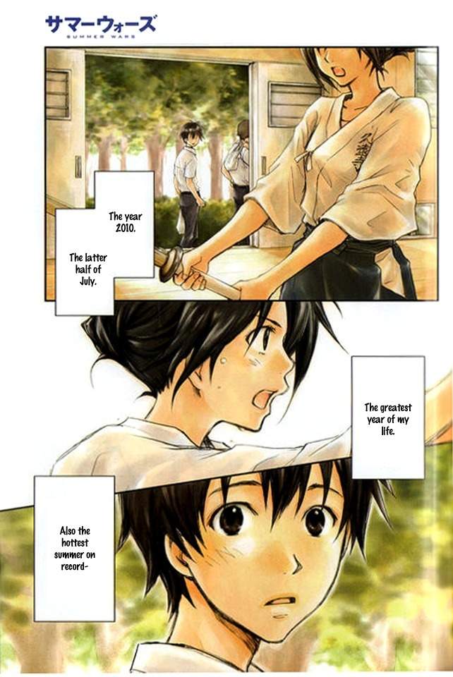 Summer Wars Chapter 1 page 6 - Chapter 1: Summer Job