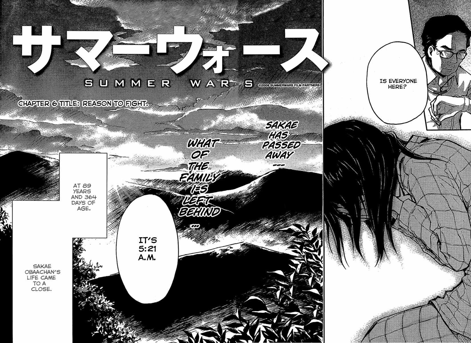 Summer Wars Chapter 6 page 4 - Chapter 6: Reason to fight