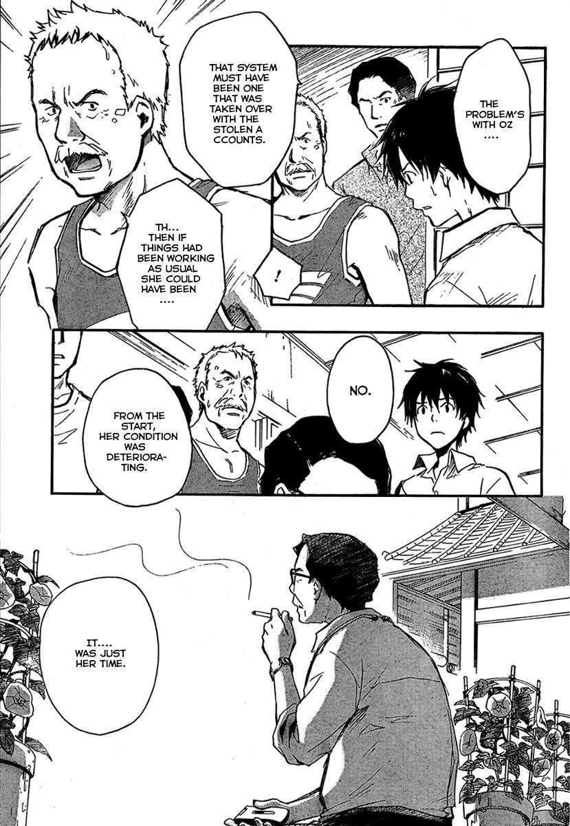 Summer Wars Chapter 6 page 6 - Chapter 6: Reason to fight
