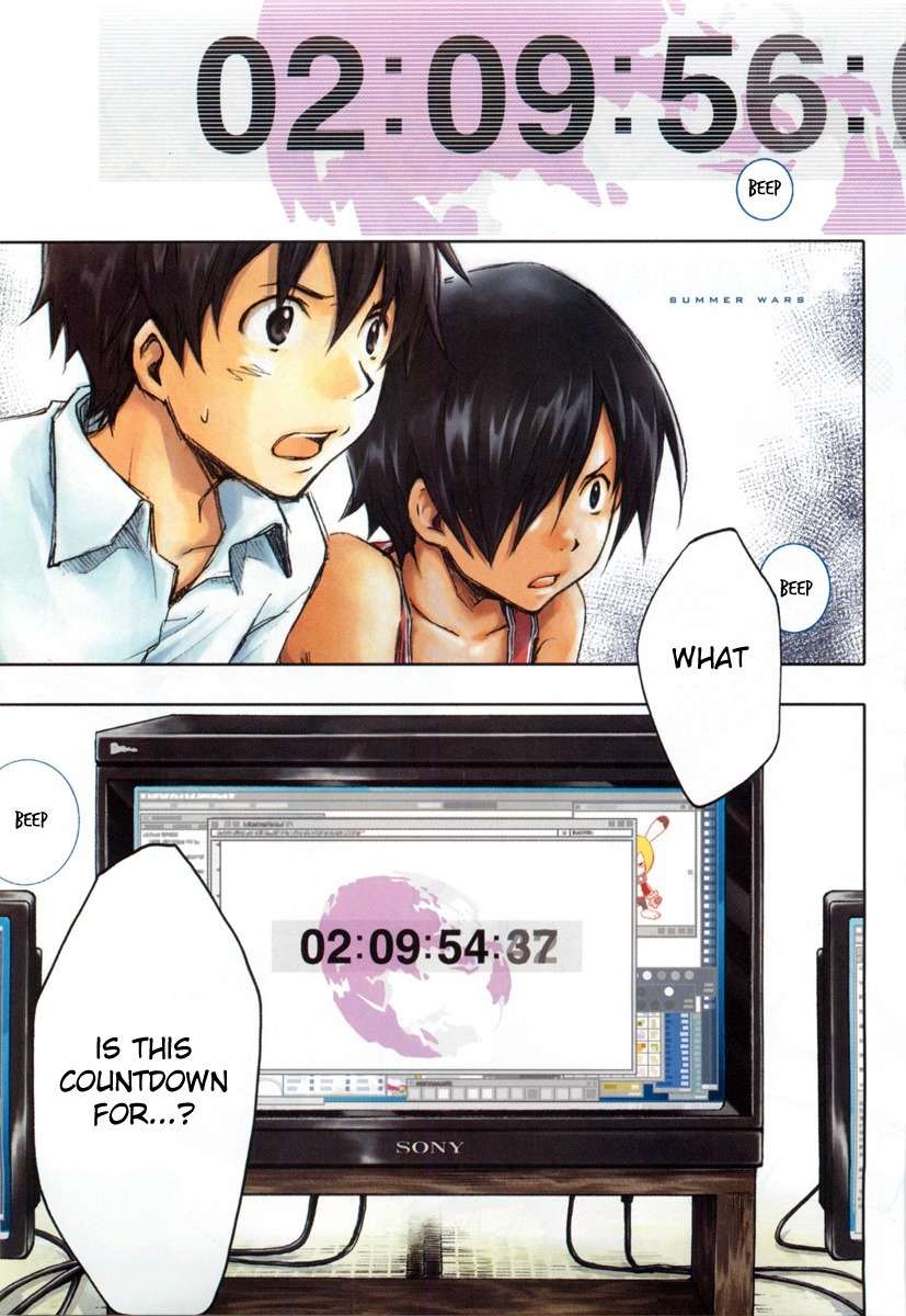 Summer Wars Chapter 9 page 5 - Chapter 9: Time Limit