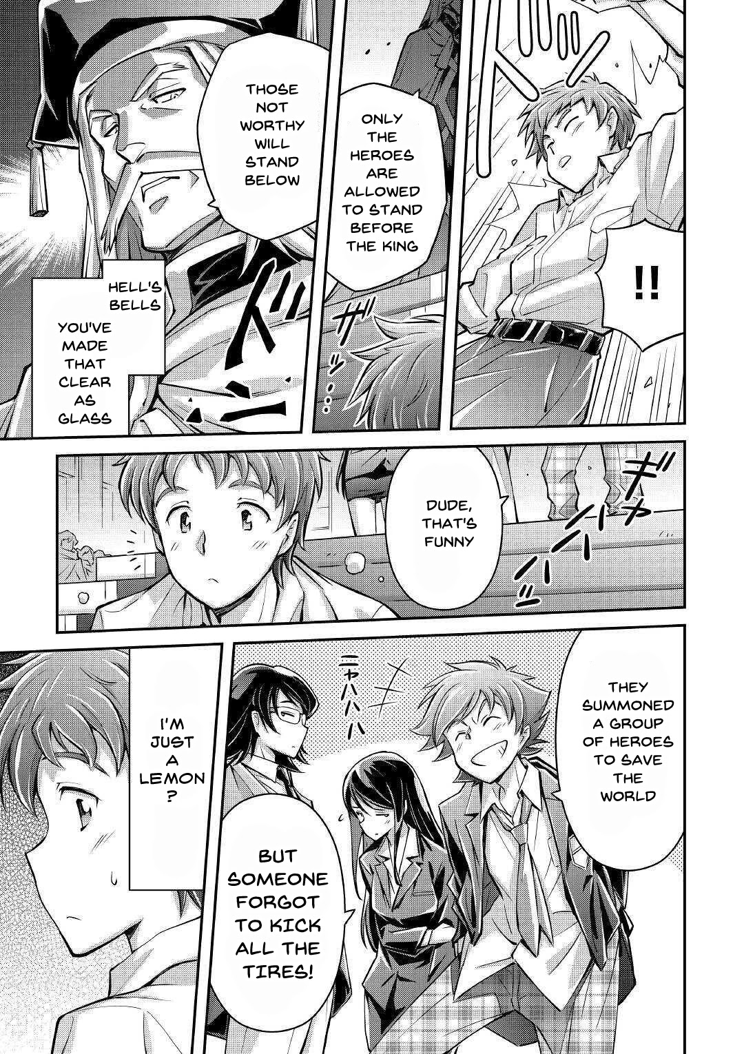 Summoned by Being Involved?! And I Was "God"?? Chapter 1 page 17 - Chapter 1: Summoned to a Different World