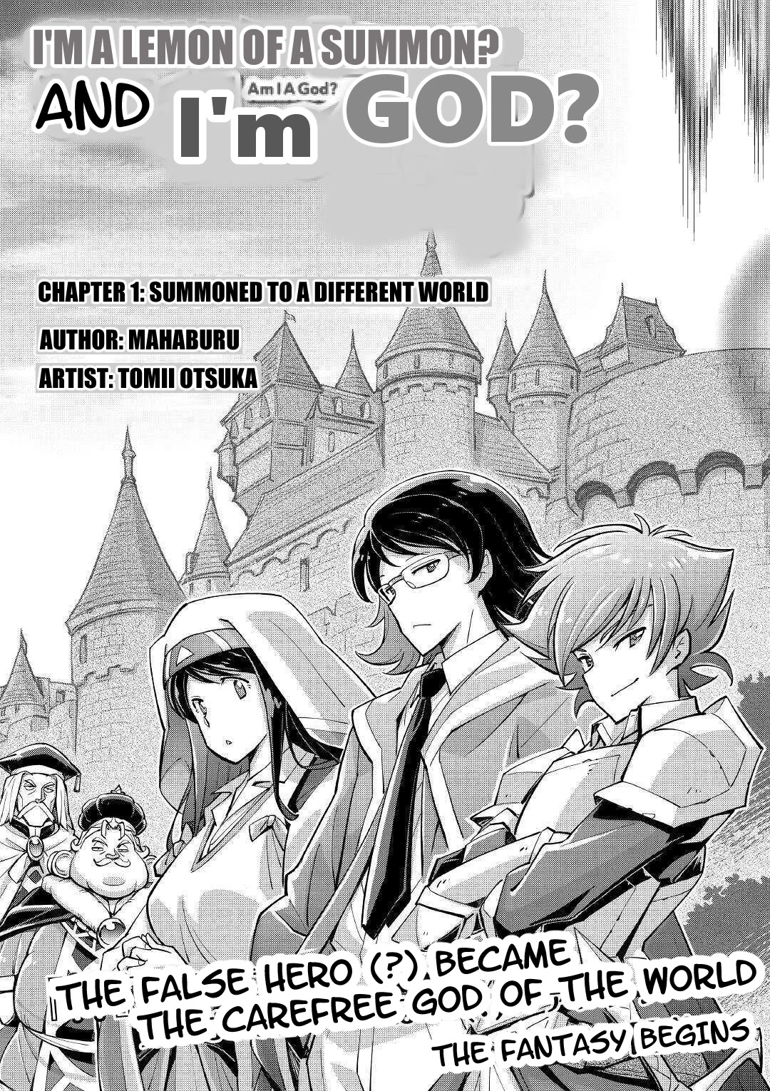 Summoned by Being Involved?! And I Was "God"?? Chapter 1 page 3 - Chapter 1: Summoned to a Different World
