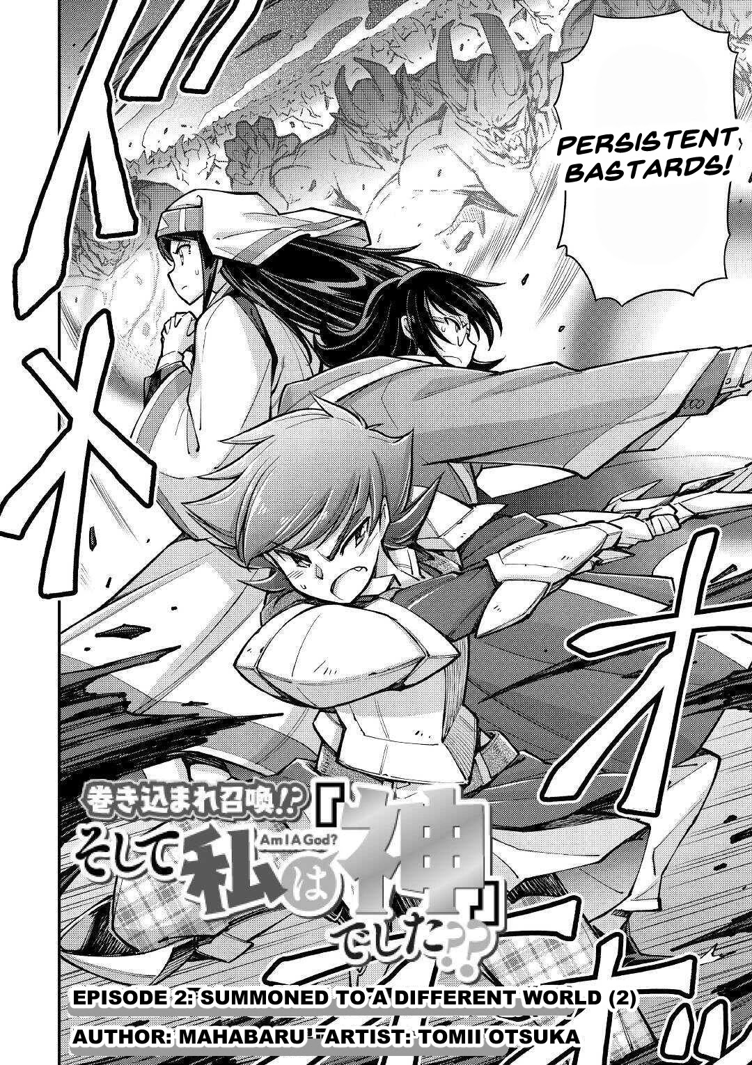 Summoned by Being Involved?! And I Was "God"?? Chapter 2 page 3 - Chapter 2: Summoned to a Different World (2)