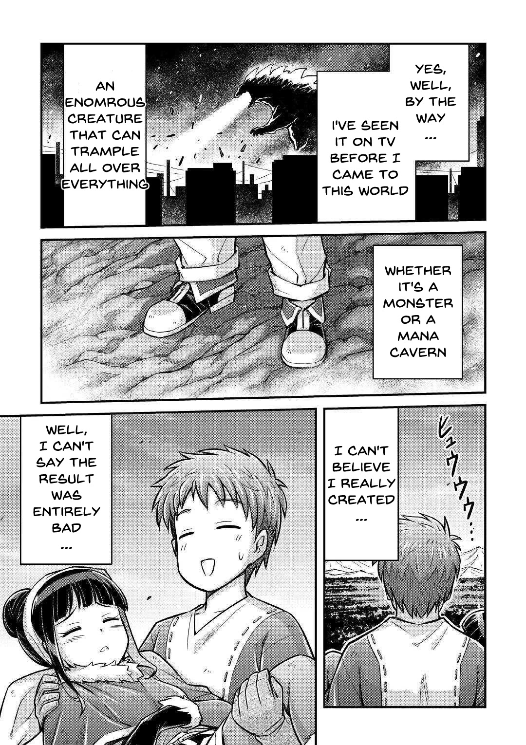 Summoned by Being Involved?! And I Was "God"?? Chapter 4 page 34 - Chapter 4: The Third Life in a Different World (2)