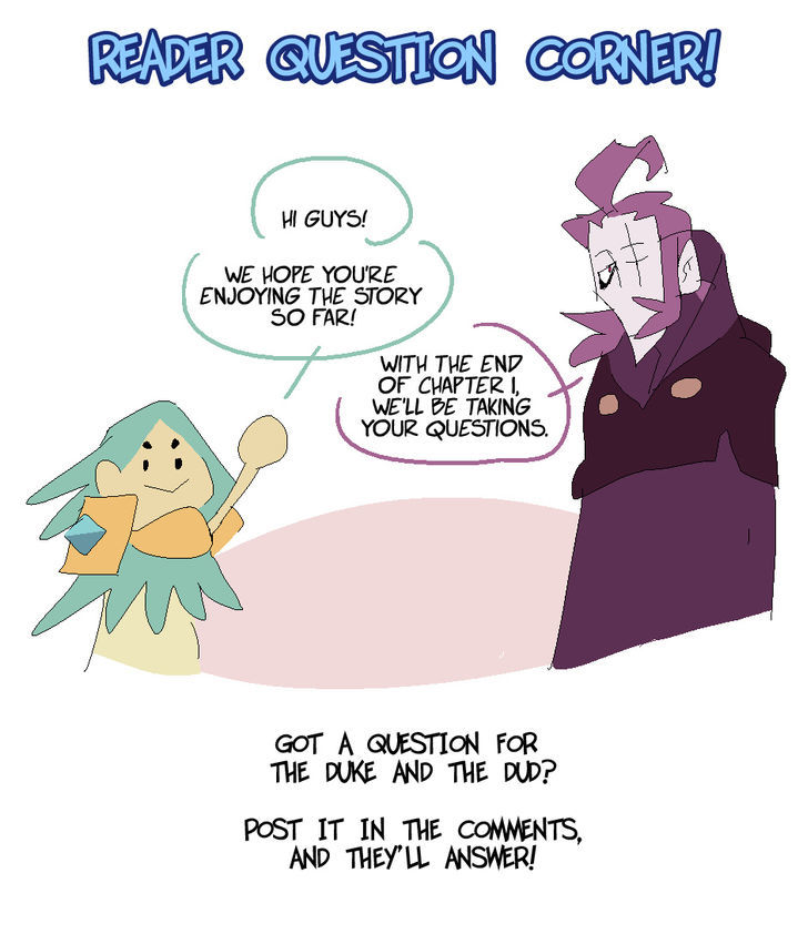 Summoners War - The Tale of Two Wishes Chapter 3.5 page 1 - Chapter 3.5 : Reader Question Corner!