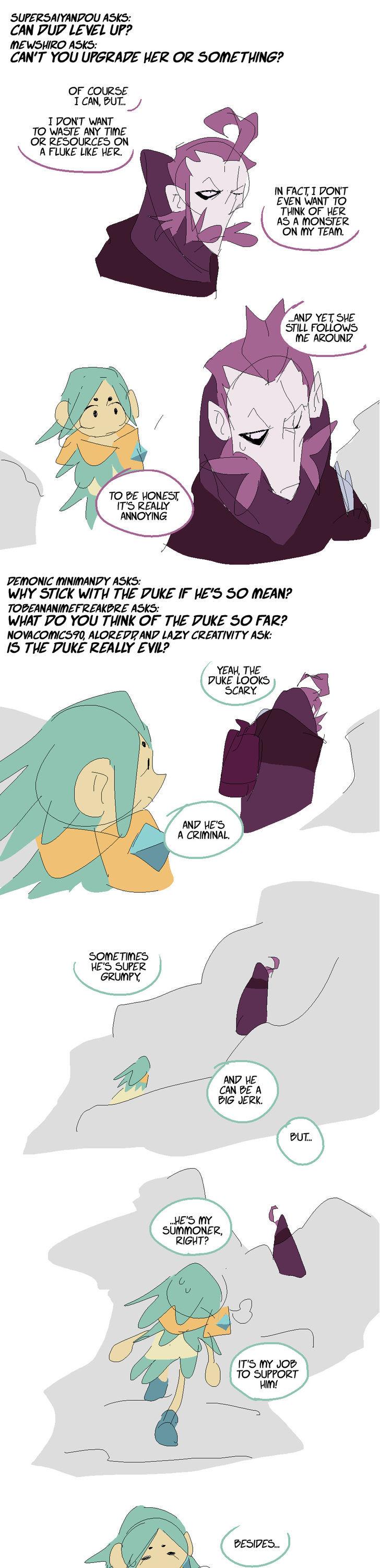 Summoners War - The Tale of Two Wishes Chapter 3.5 page 6 - Chapter 3.5 : Reader Question Corner!