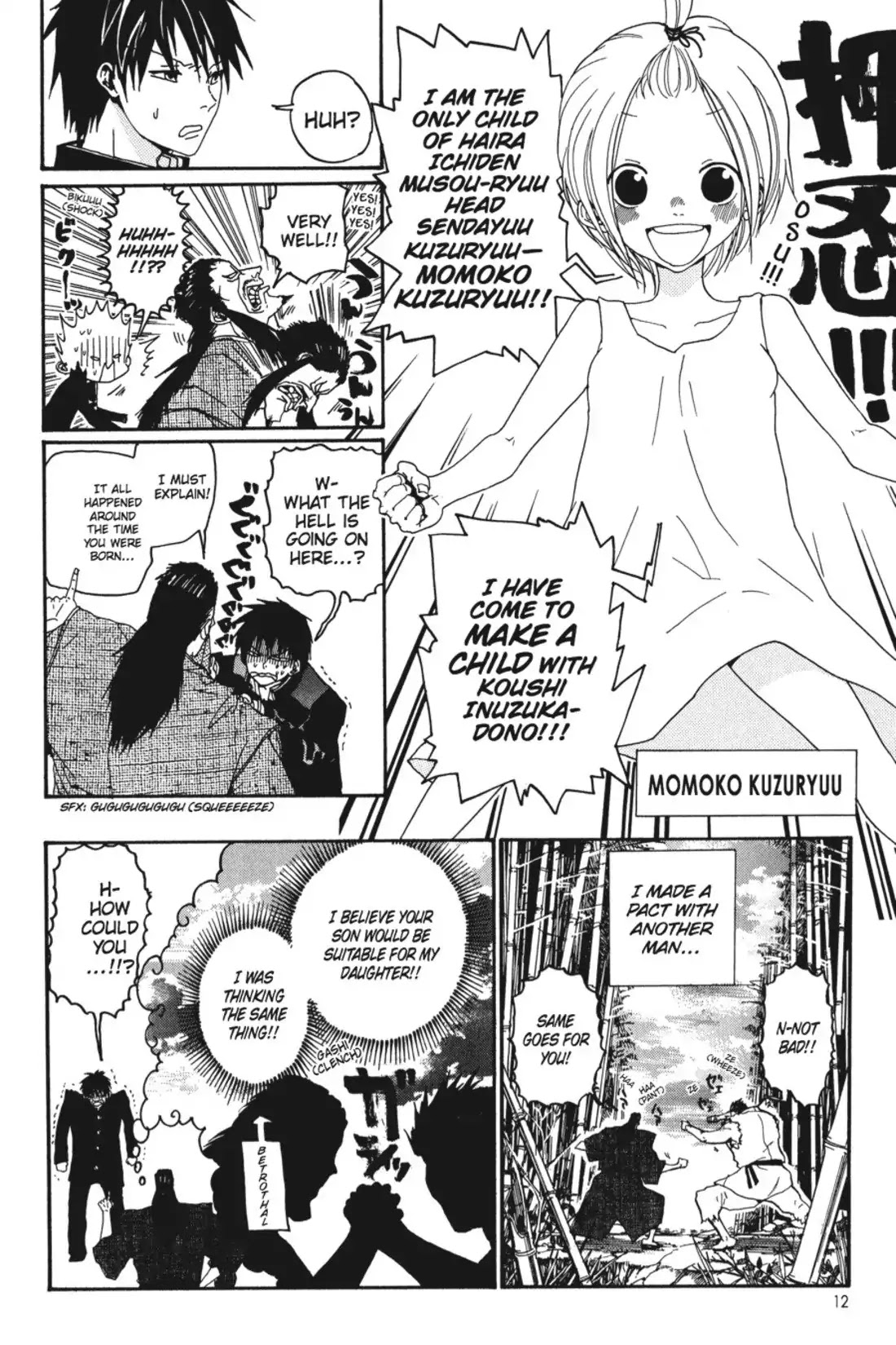 Sumomomo Momomo Chapter 0 page 13 - Chapter 0: The Strongest Fiancee on Earth