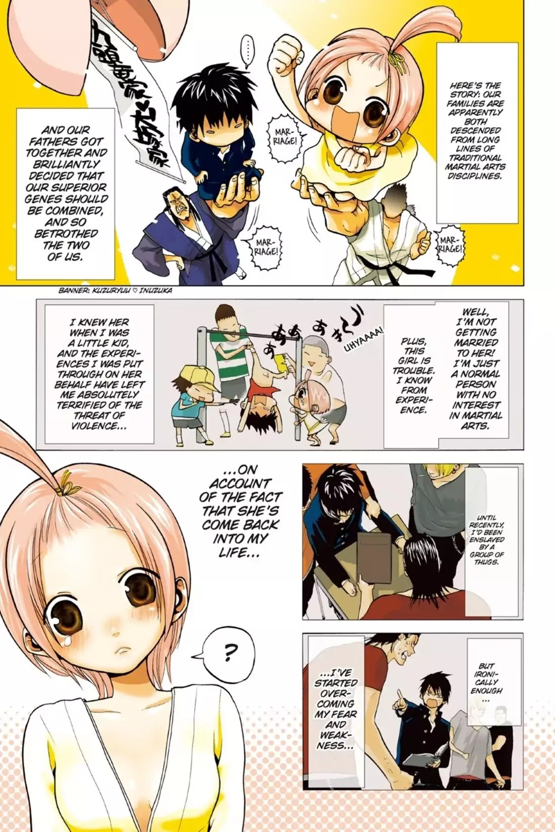 Sumomomo Momomo Chapter 1 page 3 - Chapter 1: The Clueless Exploding Girl