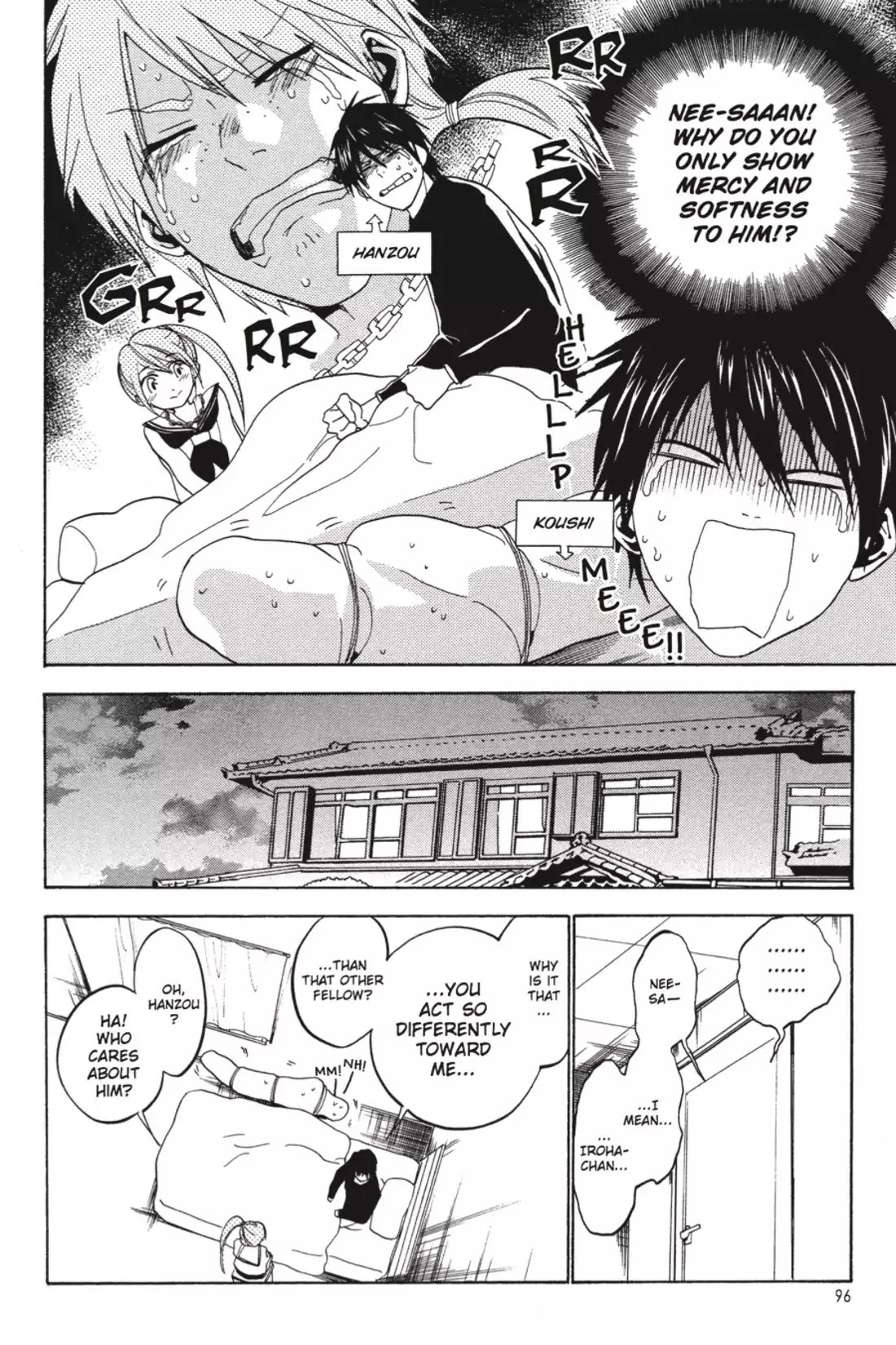 Sumomomo Momomo Chapter 18 page 19 - Chapter 18: Iroha Miyamoto's Rough Treatment