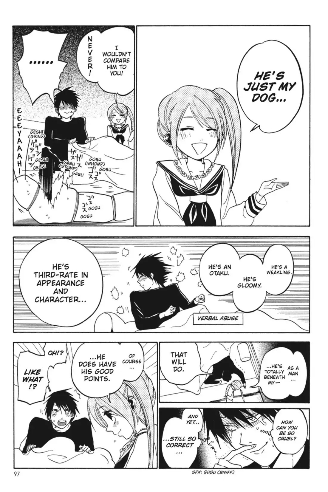 Sumomomo Momomo Chapter 18 page 20 - Chapter 18: Iroha Miyamoto's Rough Treatment