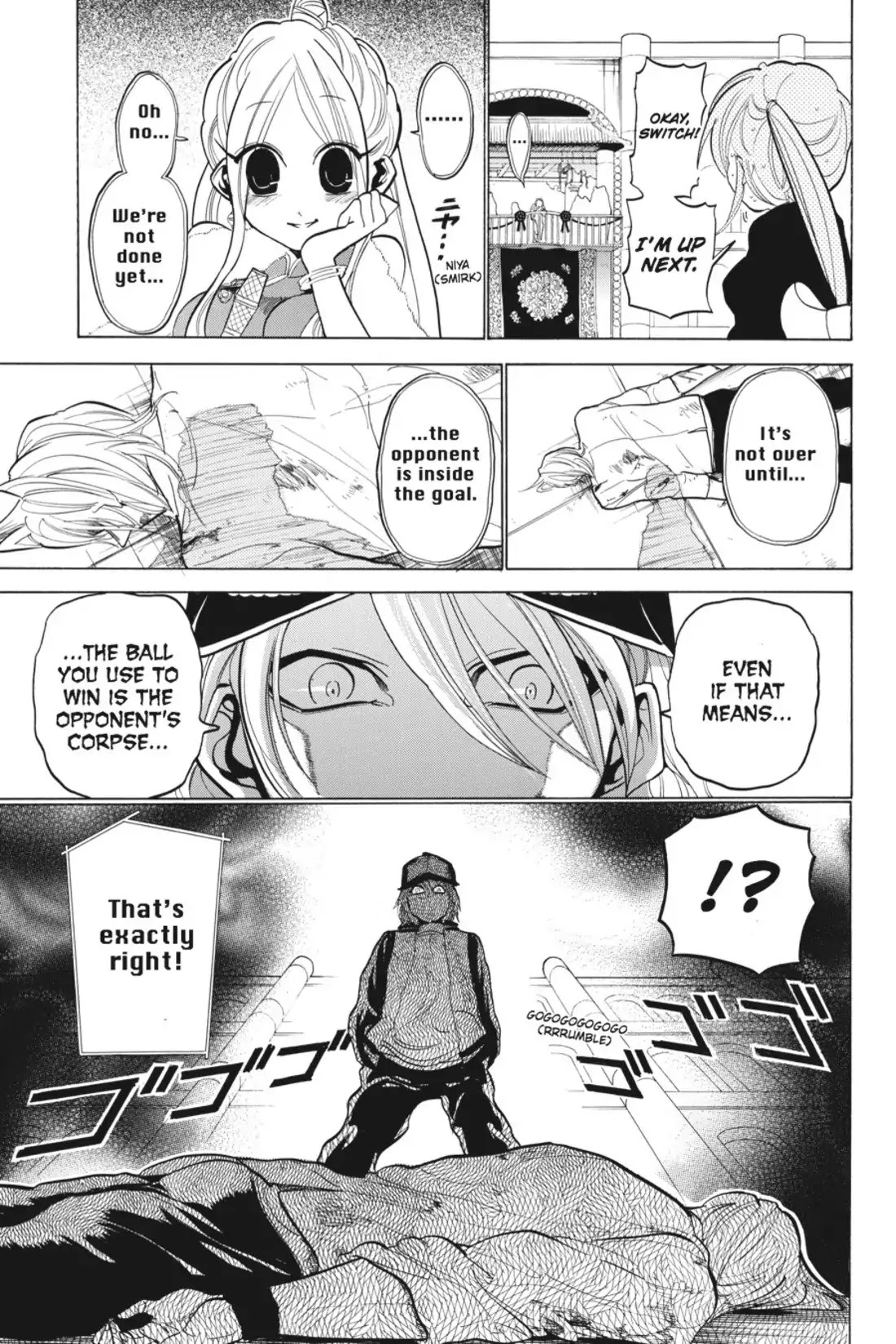 Sumomomo Momomo Chapter 30 page 21 - Chapter 30: Gladiatorial Soccer (1)