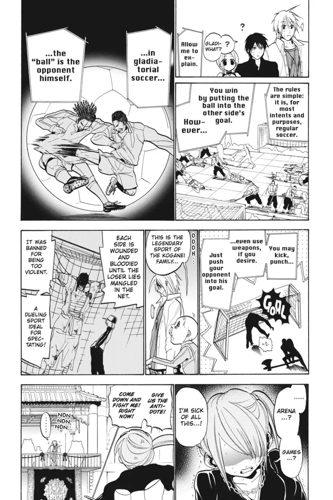 Sumomomo Momomo Chapter 30 page 7 - Chapter 30: Gladiatorial Soccer (1)