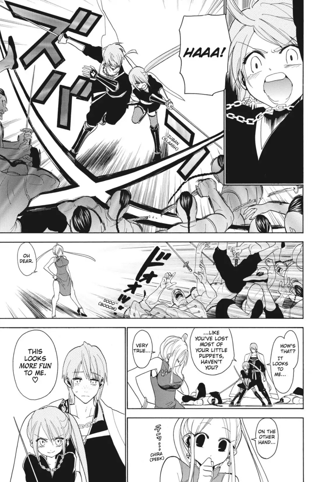 Sumomomo Momomo Chapter 37 page 3 - Chapter 37: One-Sided Crusher
