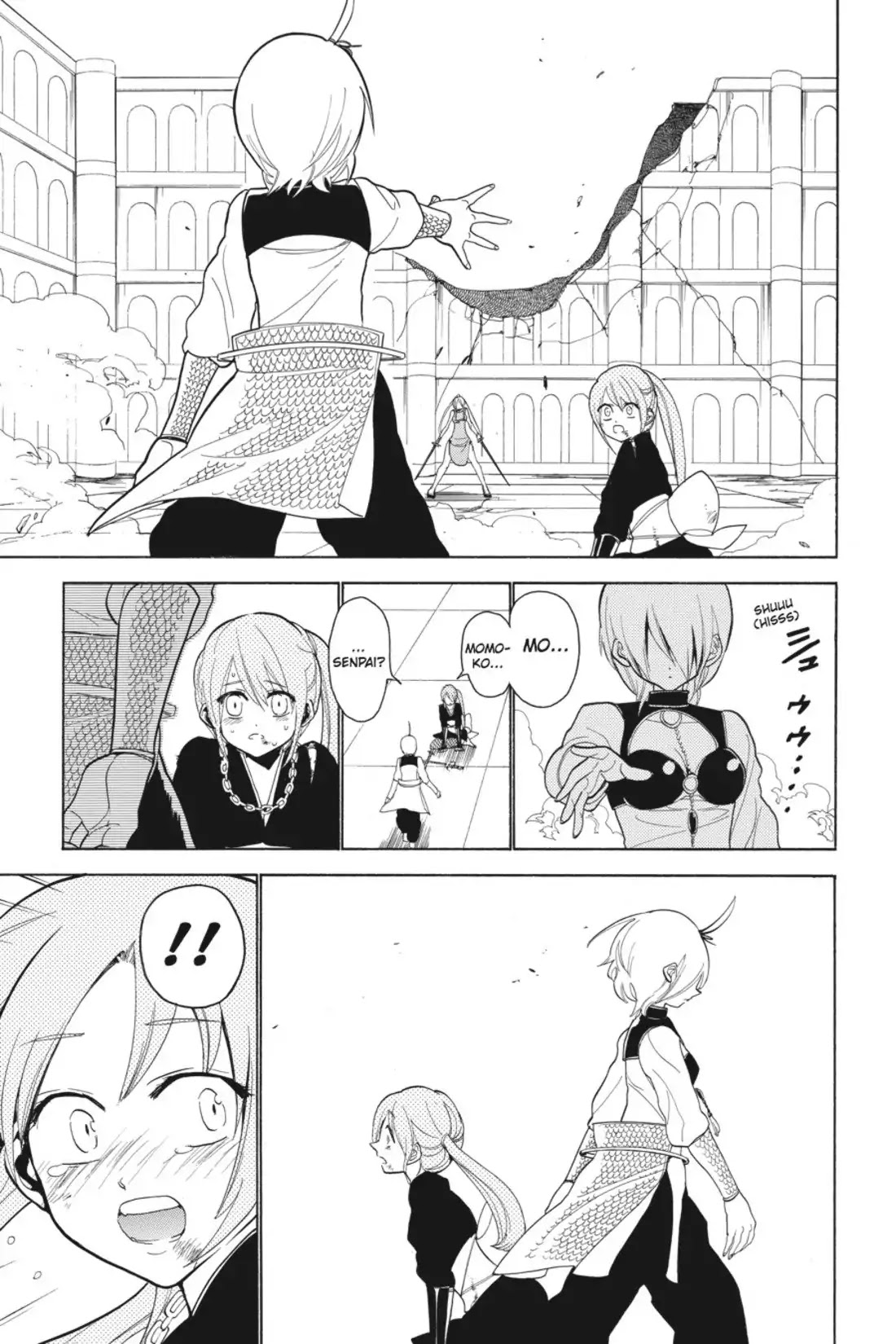 Sumomomo Momomo Chapter 38 page 23 - Chapter 38: Begging