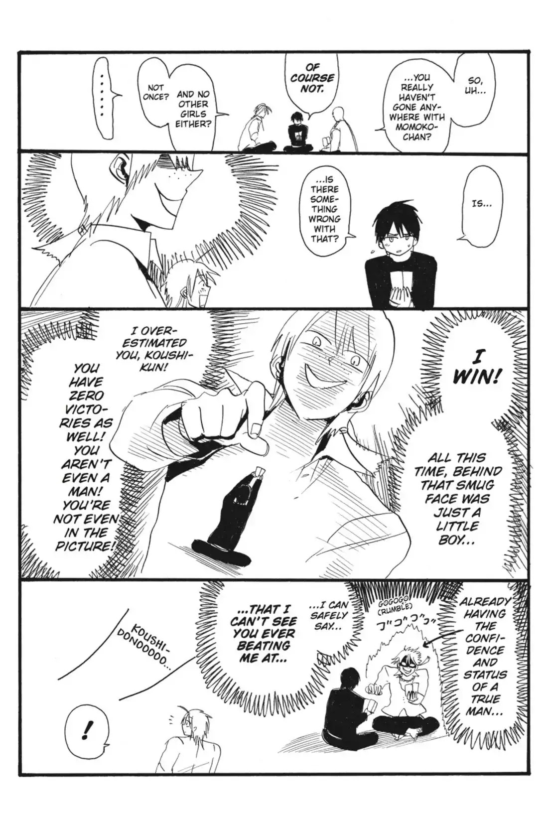 Sumomomo Momomo Chapter 38 page 35 - Chapter 38: Begging